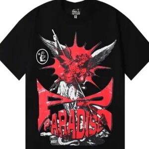 Hellstar Paradise T-Shirt Black Medium New With Tags